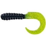 Black w/ Chartreuse Silver Tail