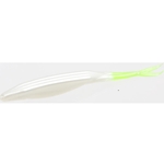 White Pearl/Chartreuse Tail